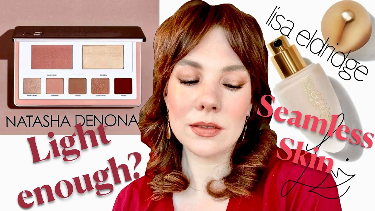 Natasha Denona Glam Face Palette & Lisa Eldridge Seamless Skin Foundation!!