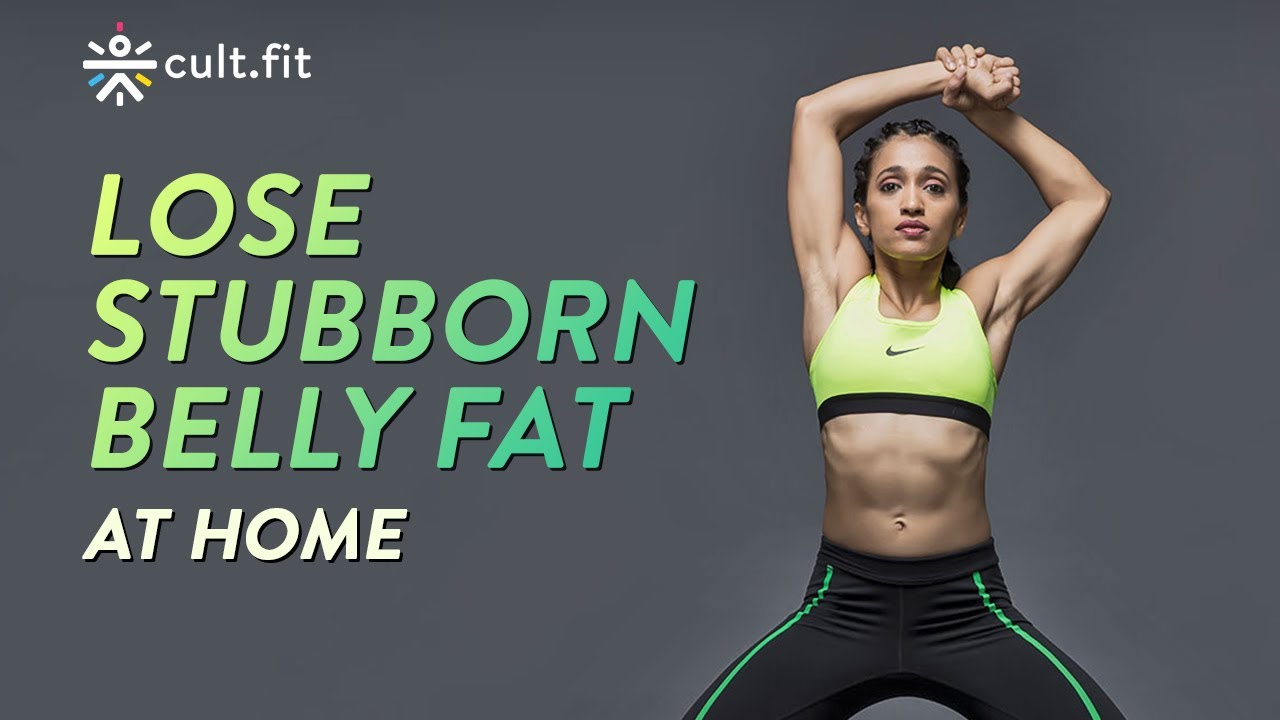 Lose Stubborn Belly Fat At Home | Belly Burn Workout | Belly Burn With Shwe | Cult Fit