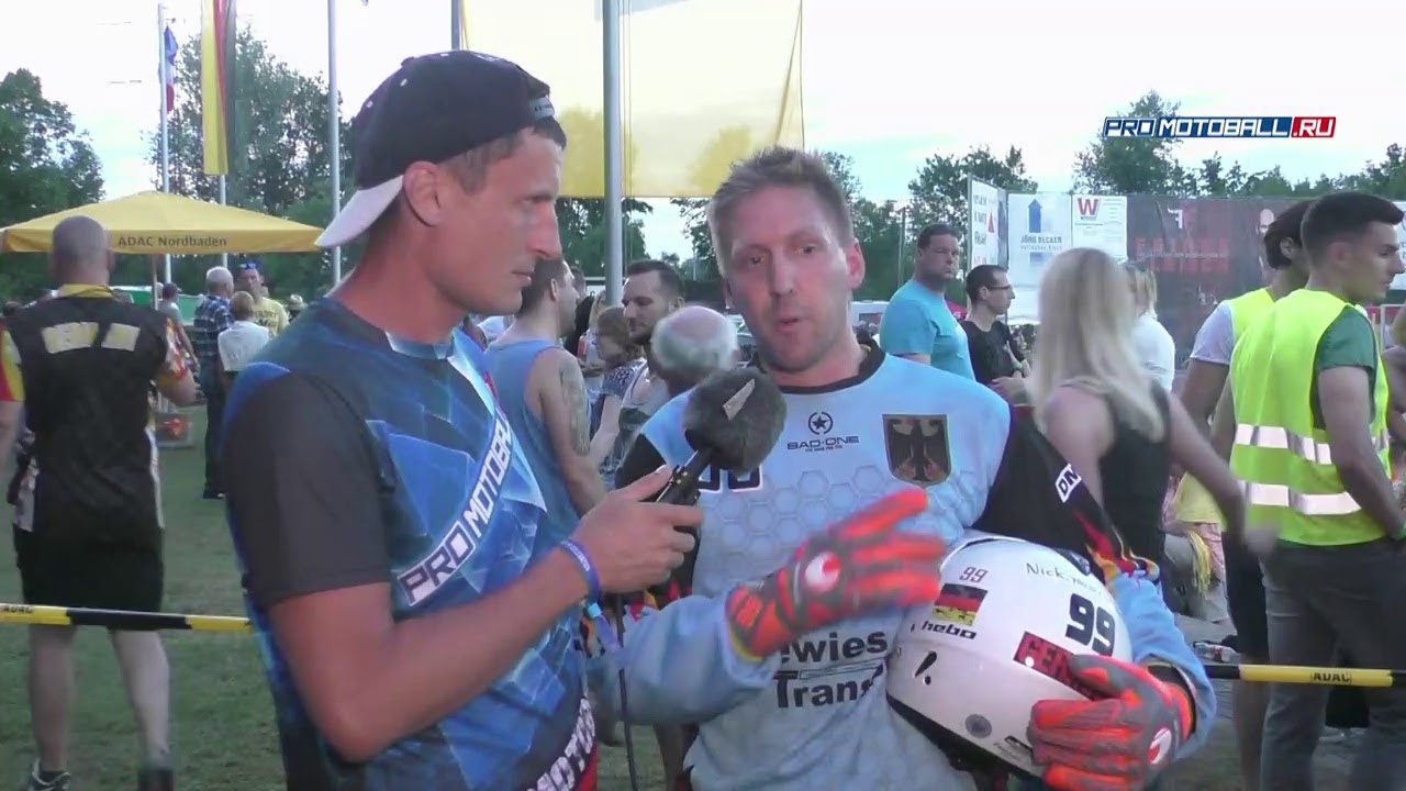 Motoball EURO-2019. Germany vs France // Германия - Франция