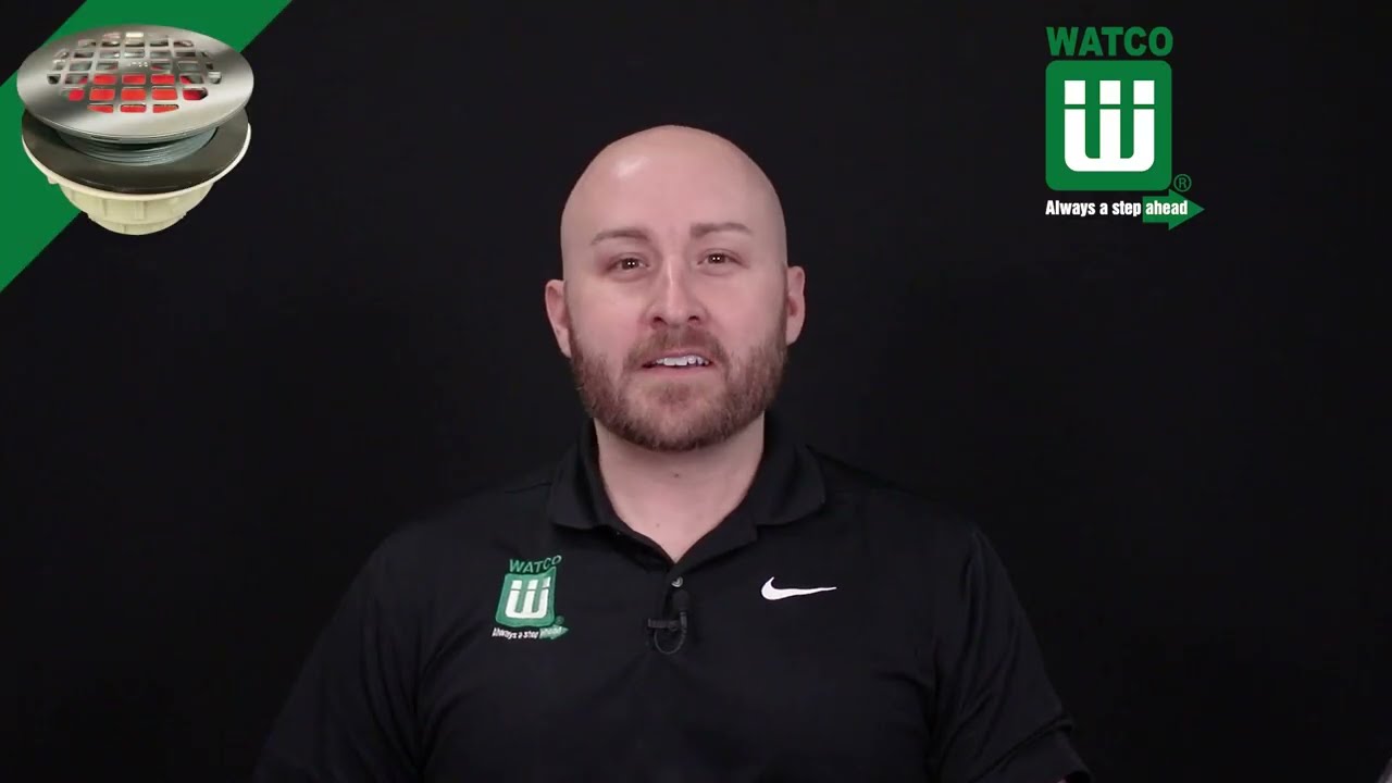 Watco Innovator® Shower Drain Plumbing Tips