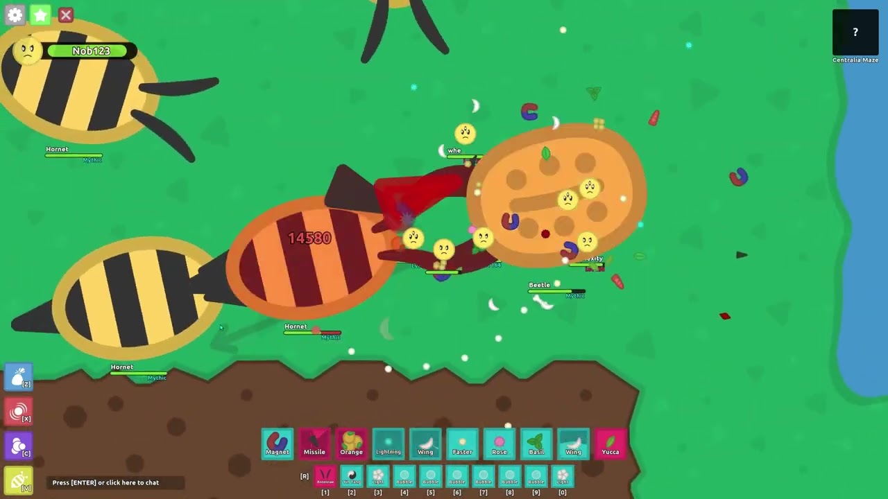 Un edited footage of me when i was 9 playing florr.io