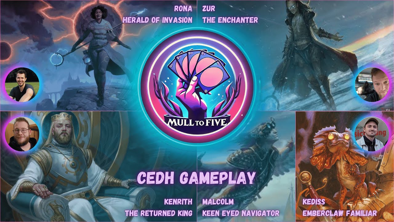 Rona | Zur | Kenrith | Malcolm-Kediss | cEDH Gameplay