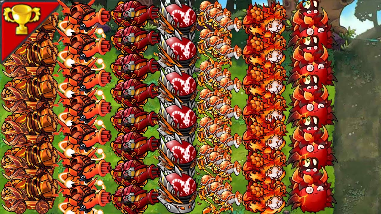 UltimateFire Family VS 999Zombies-------Plants vs Zombies