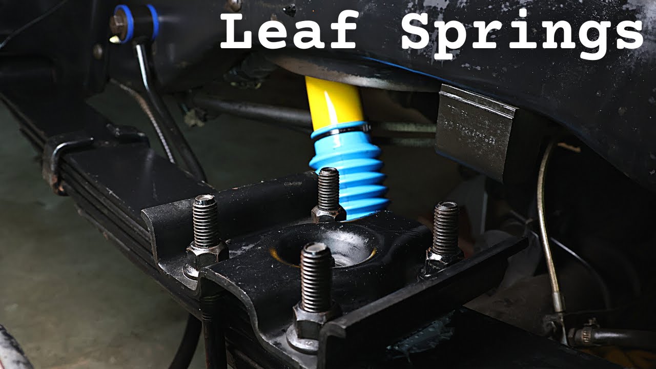 Leaf Spring Replacement | 1980-1996 Ford Bronco F150 | Replace Sagging Springs | Bronco Restoration