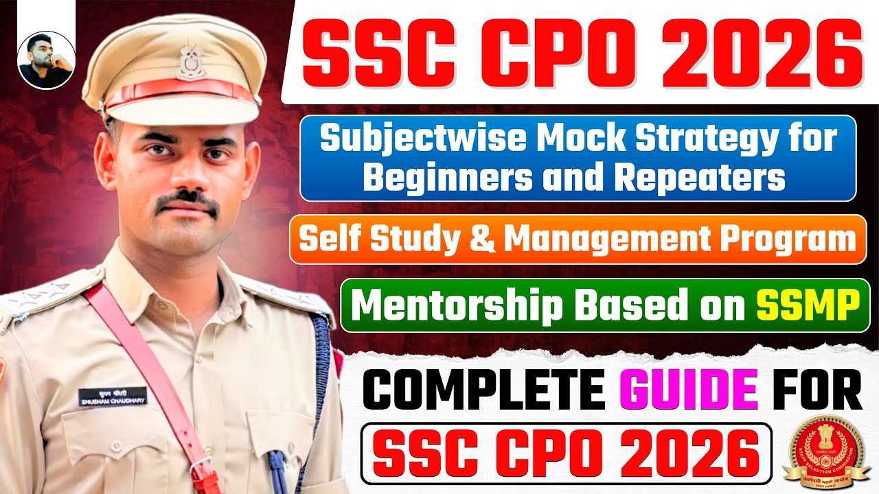 Crack CPO 2026 in 1st attempt | Daily Routine | Books & Teachers ? 