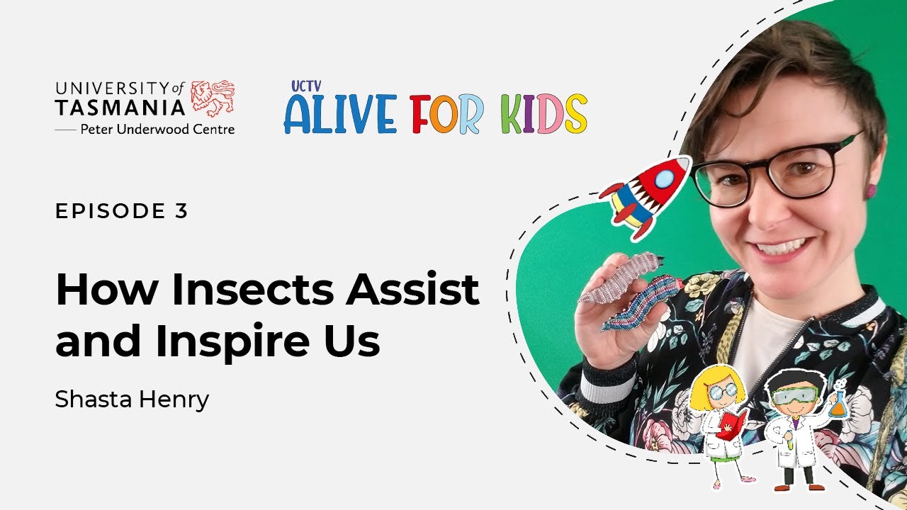 Shasta Henry | Insect Tech: How Insects Assist and Inspire Us | UCTV Alive for Kids Episode 3