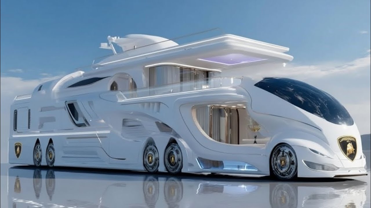 Новый Lamborghini Motorhome 2027 Интерьер Двигатель и Цена