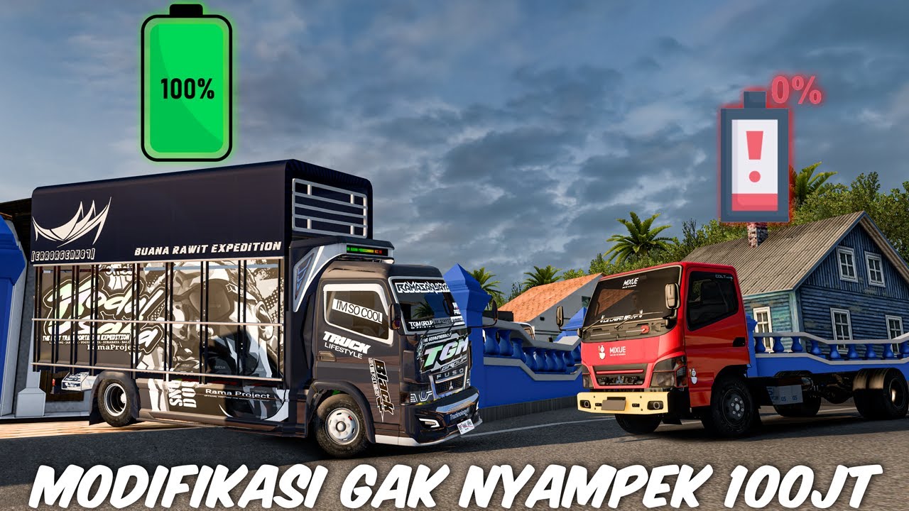Modifikasi Truck Bekas Mixue jadi TGM Mbois Sibolga