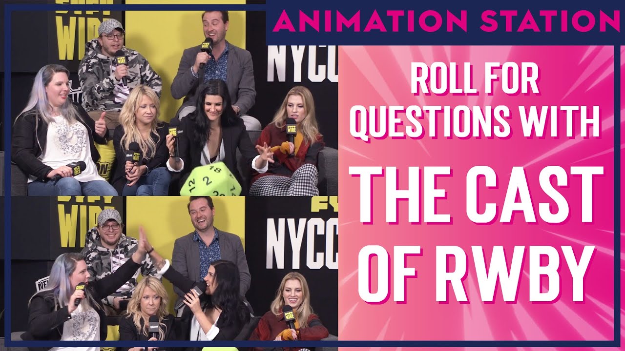 Roll for Questions with the Cast of RWBY