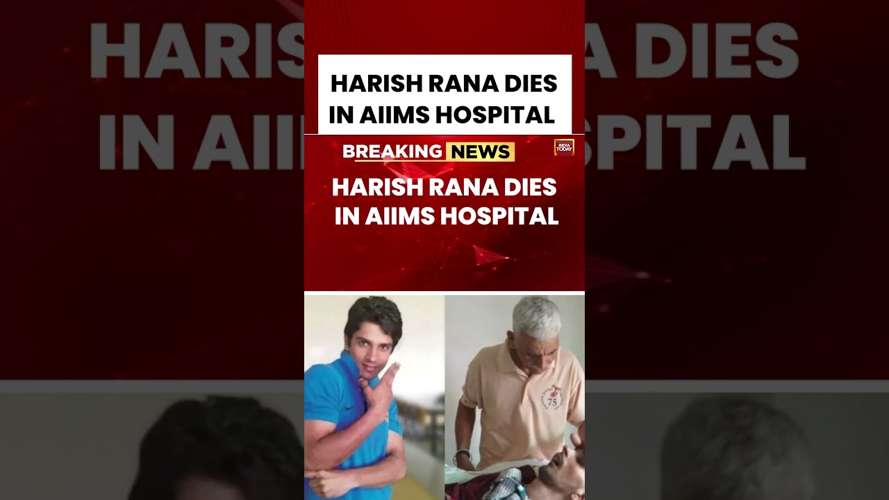 BREAKING NEWS: Harish Rana, First Indian To Be Allowed Passive Euthanasia, Dies In AIIMS
