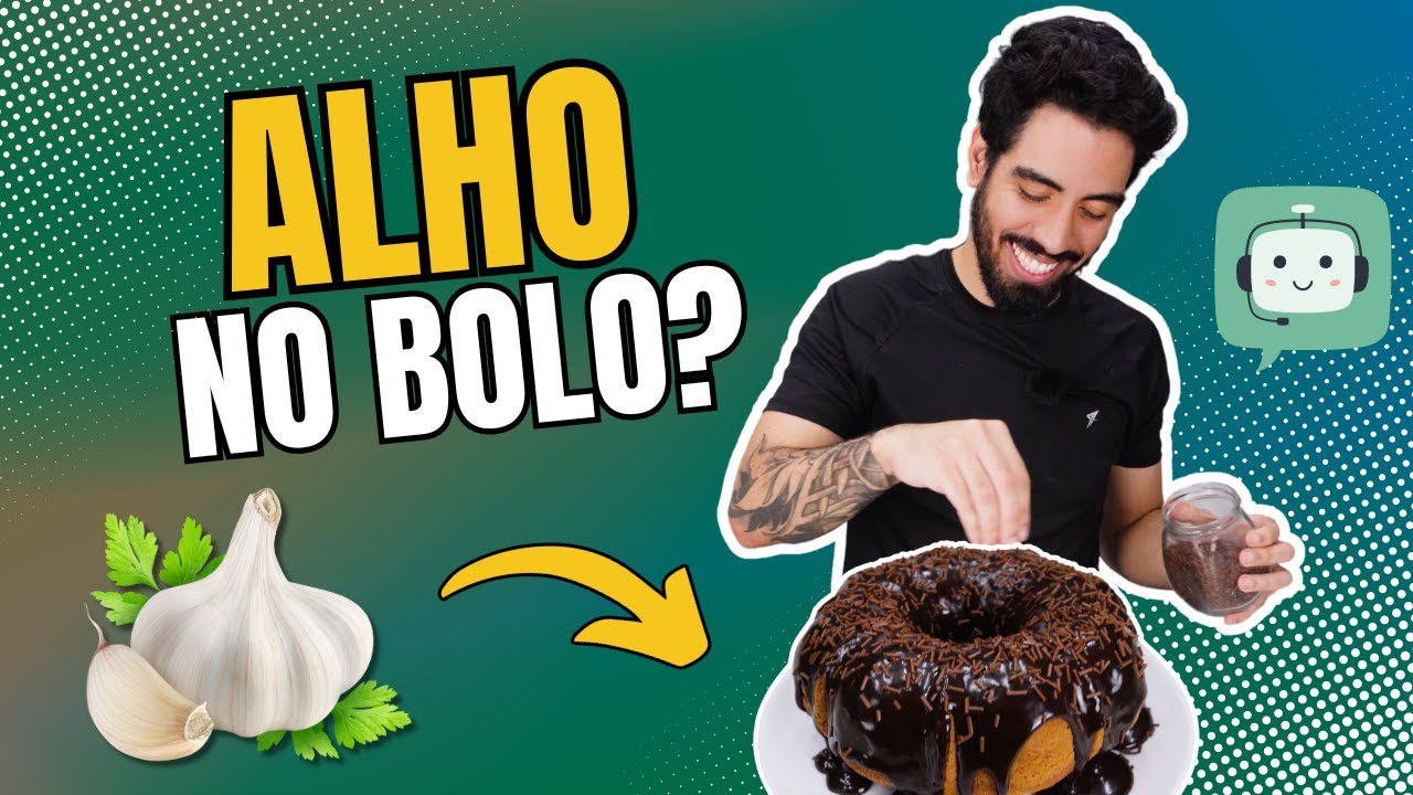 Ensinei o ChatGPT a Fazer Bolo de Cenoura!