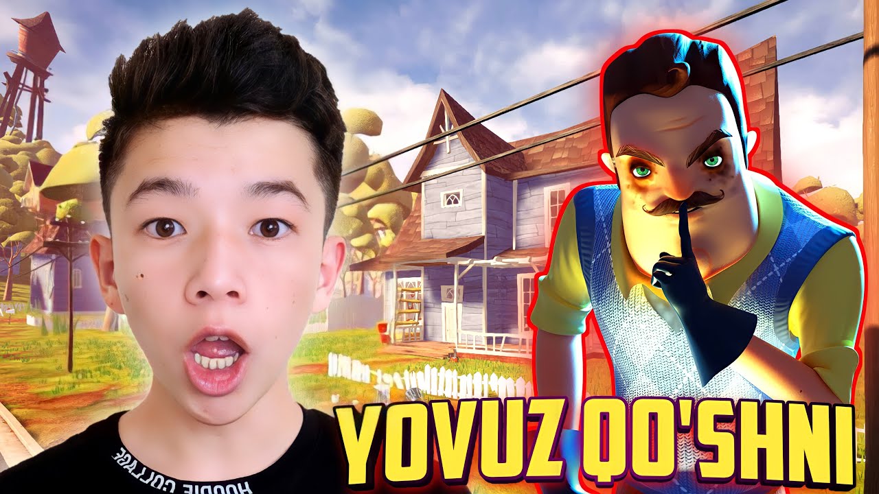 Qo'rqinchli qo'shni meni o'ldirmoqchi ! Hello Neighbor