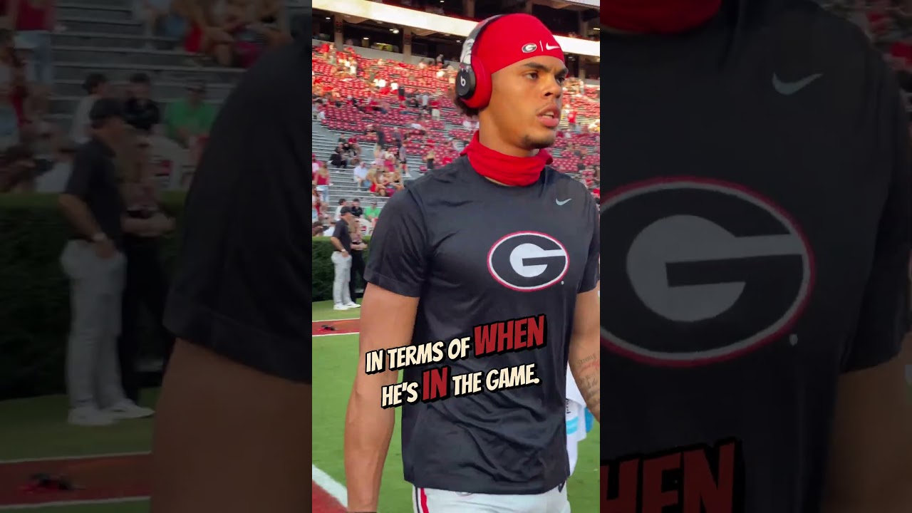 Джорджия, принимающий Ноа Томас не может сделать перерыв