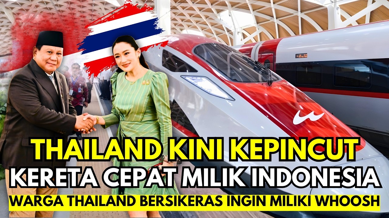 Viral di Thailand! Kereta Cepat Indonesia Ramai Dibicarakan