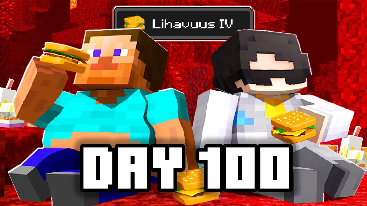 Selvisin 100 Päivää LIHAVANA Minecraftissa