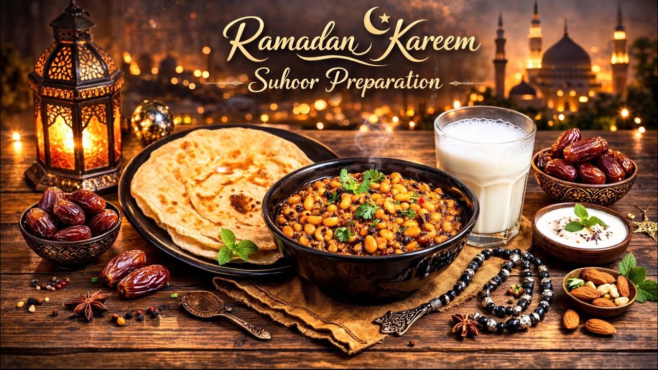 Suhoor Preparations Ramadan Mubarak #fypシ #food 