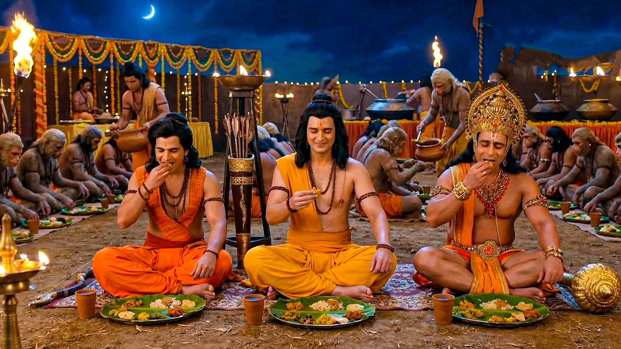 भंडारे में पहुँचे प्रभु राम संग पूरी वानर सेना, अद्भुत दृश्य ! | श्रीमद् रामायण | New Episode 2026