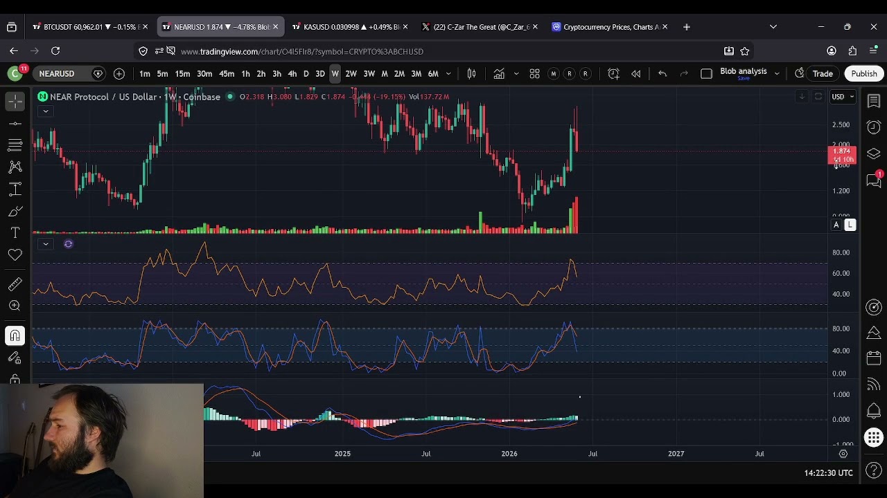 Масштабный обвал NEAR Protocol: прогноз цены на 60 центов.
