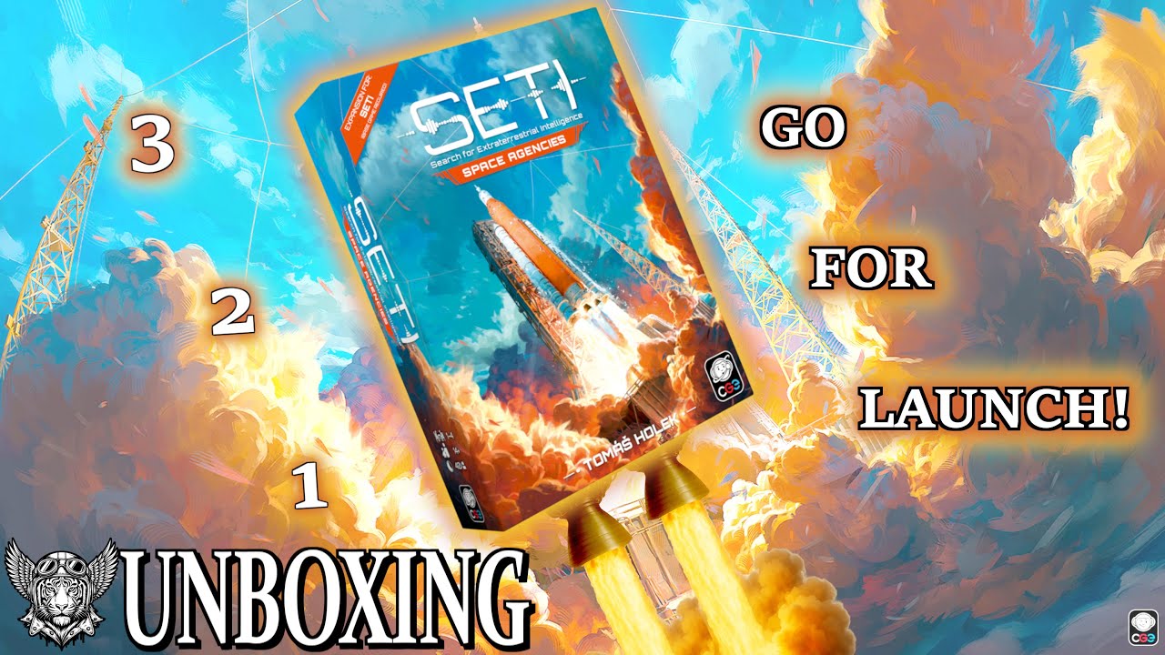 SETI: Space Agencies Expansion - Unboxing