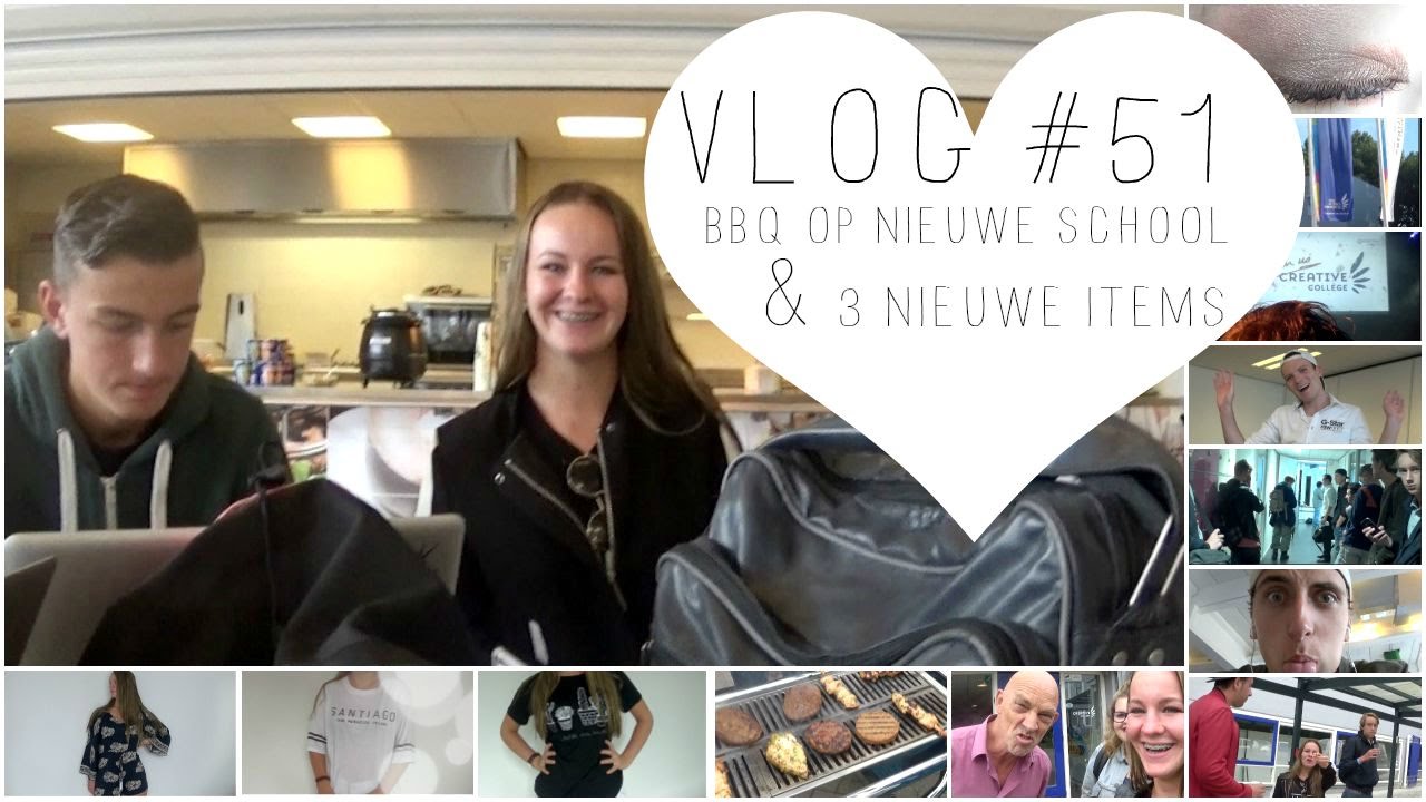 VLOG #51 BBQ OP NIEUWE SCHOOL & 3 NIEUWE ITEMS | ThingsJuliaLoves❤️