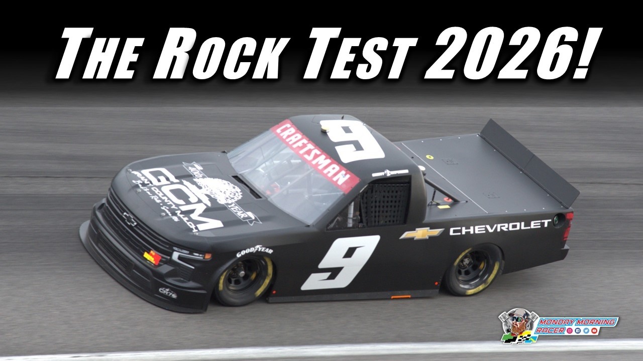 NASCAR | Testing At Rockingham Speedway Report | Craftsman Truck Series - O'Reilly Series | 2026