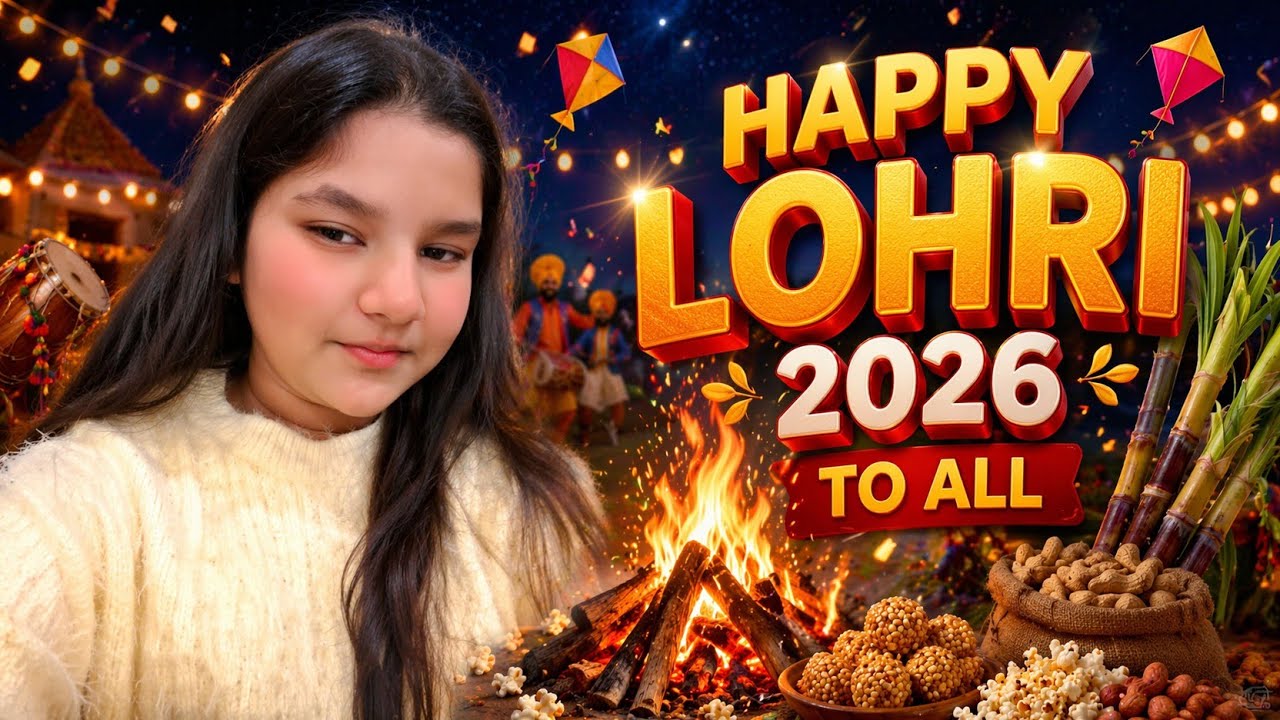 Happy Lohri to all my family and friends ❤❤🙌🏻🙌🏻 #reach #likeit #family #popular #vlog #familyvlog 