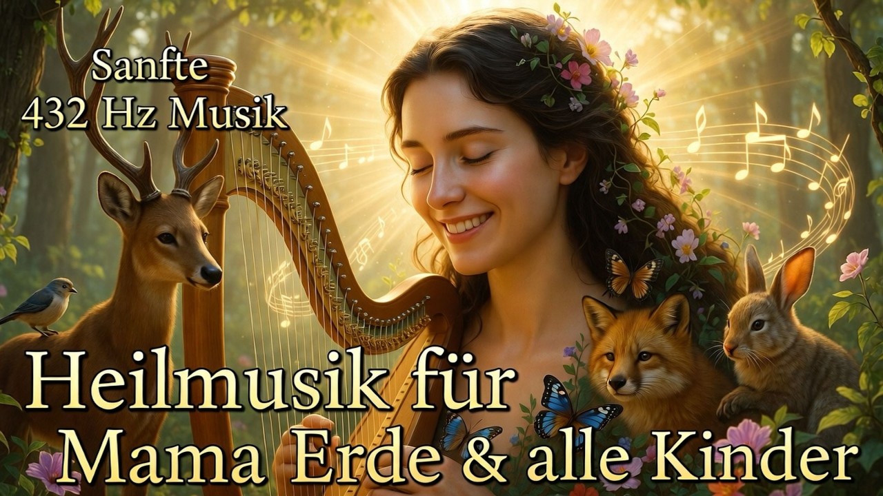 Awaken the Inner Goddess – Celtic Healing Melody 1/6 | Flute, Harp & Guitar 432hz