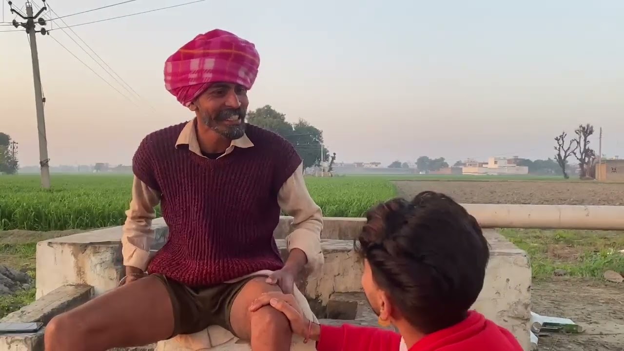 lucha buda ਲੁੱਚਾ ਬੁੜਾ ! New punjabi short video 
