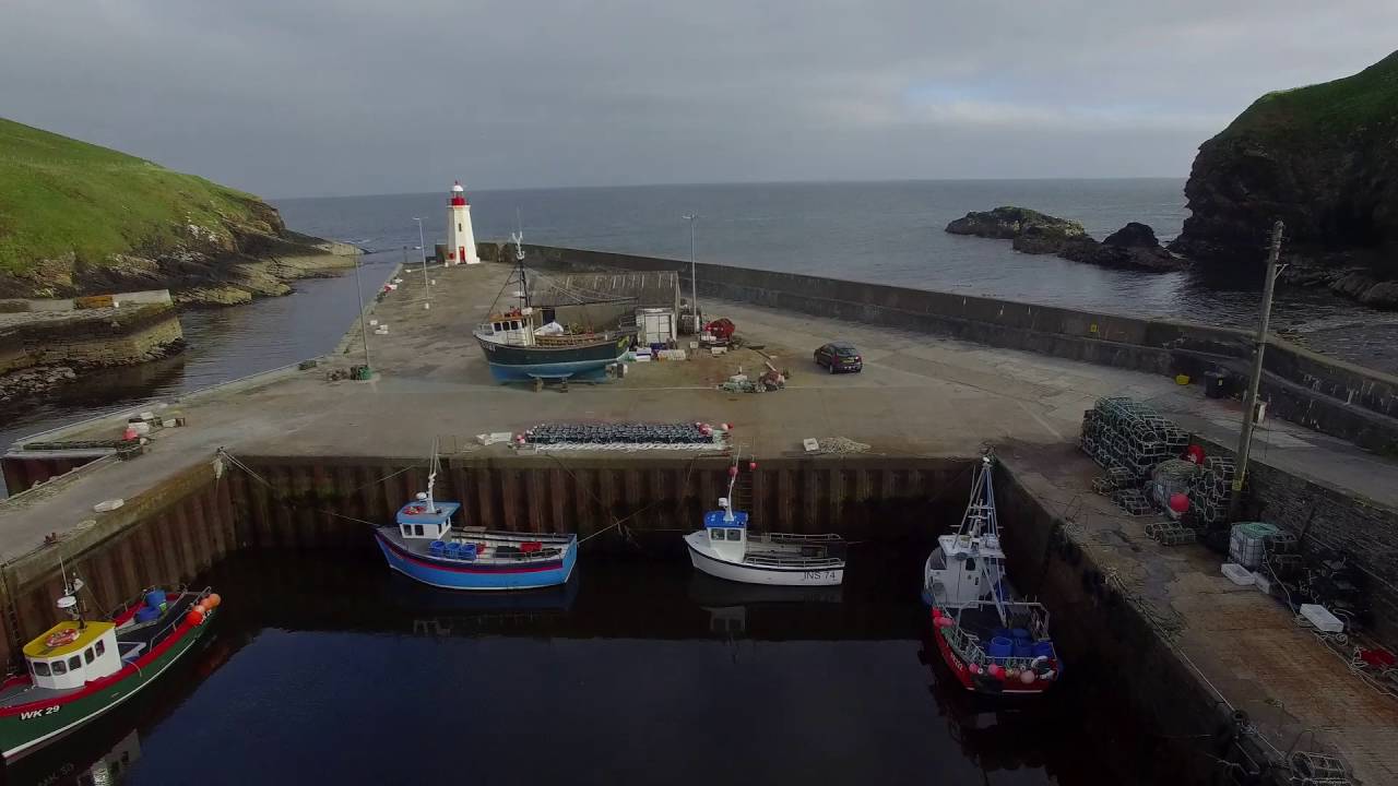 Lybster Drone Flight Caithness 7th June 2016