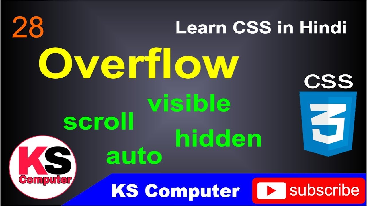 CSS Overflow Property