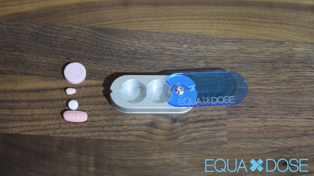 Equadose Pill Cutter Perfect Halves - New Instructional Video
