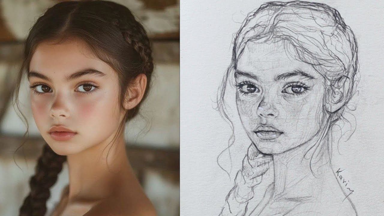 Why Your Portrait Drawings Are BAD and How LOOMIS Can Fix Them