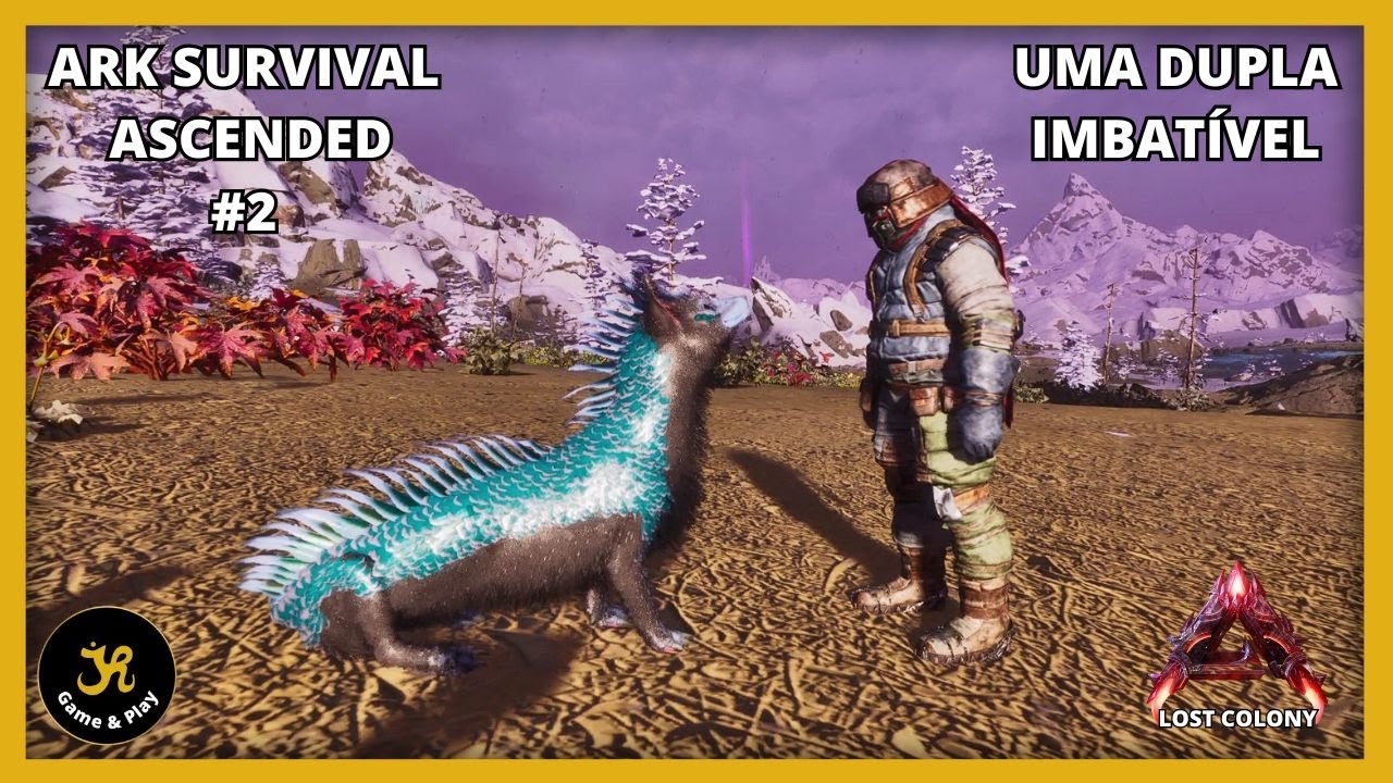 ARK SURVIVAL ASCENDED - Testando a Veilwyn... SERÁ QUE DEU BOM?...