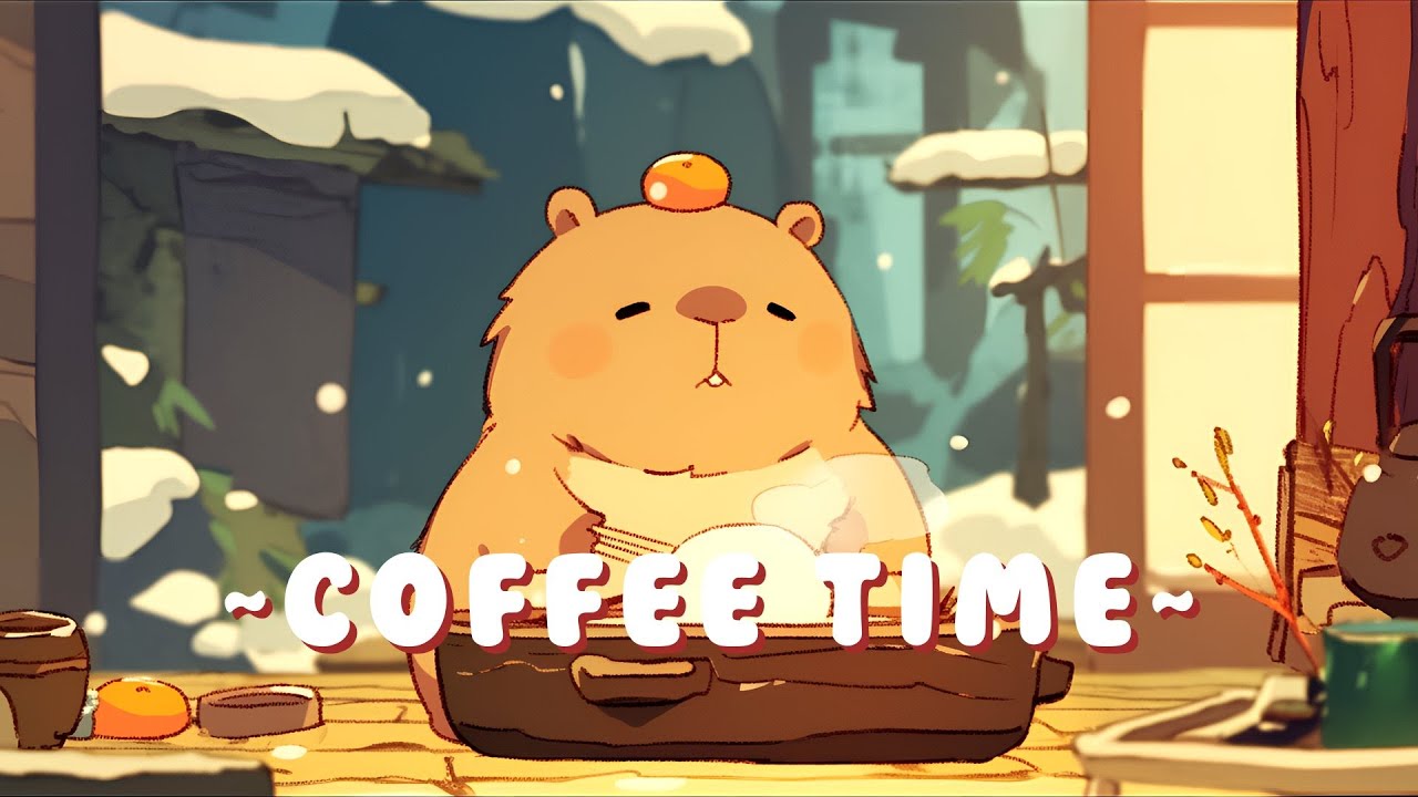 Capybara Beats & Lofi - Peaceful Lofi Hip Hop Beats ~ Warm Feelings ~ 🎵 💫