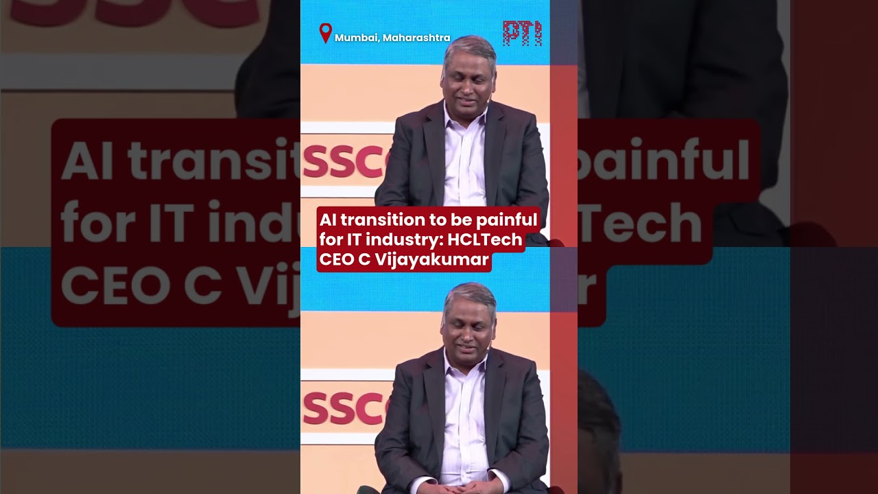 AI transition to be painful for IT industry, says HCLTech CEO C Vijayakumar