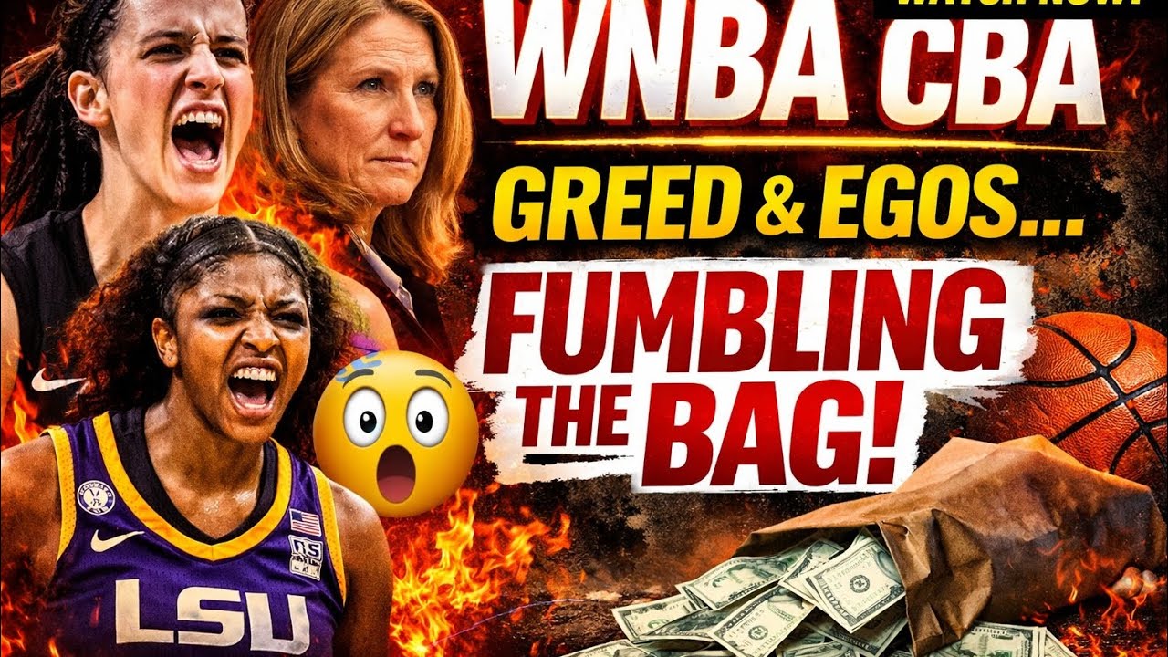 WNBA CBA negotiations: The WNBA on life support?  #caitlinclark #wnba #lifesupport #fumblingthebag