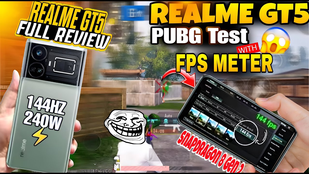best gaming phone under 90K | realme gt 5 pubg test 2025🥵🔥 | 120fps test | classic & tdm | price.