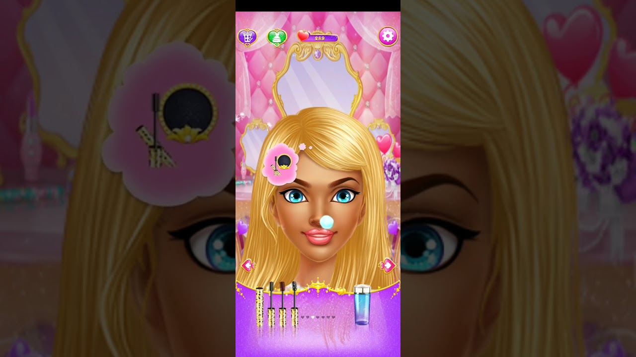 Girl's bridal 💄makeup just look like a very beautiful✨