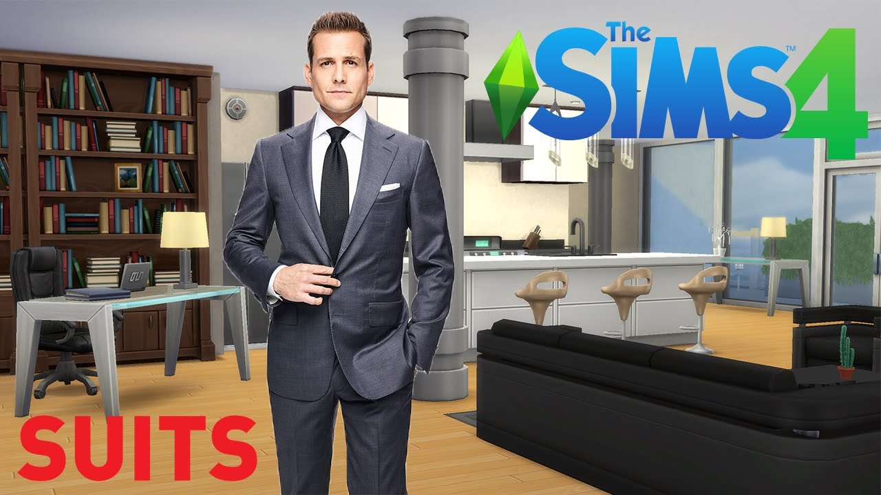 Building Harvey Specter's Apartment | Suits | The Sims 4: Speed Build