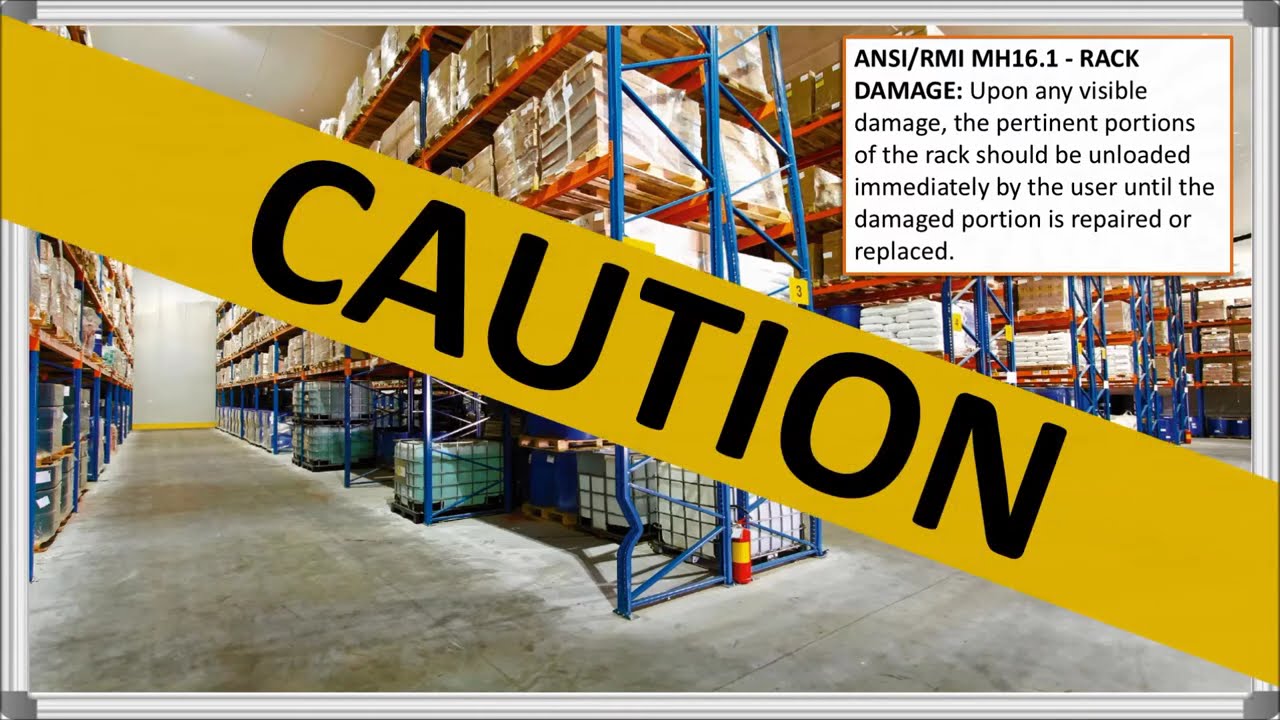 Warehouse Rack Safety Standards | Total Warehouse Tutorials with REB