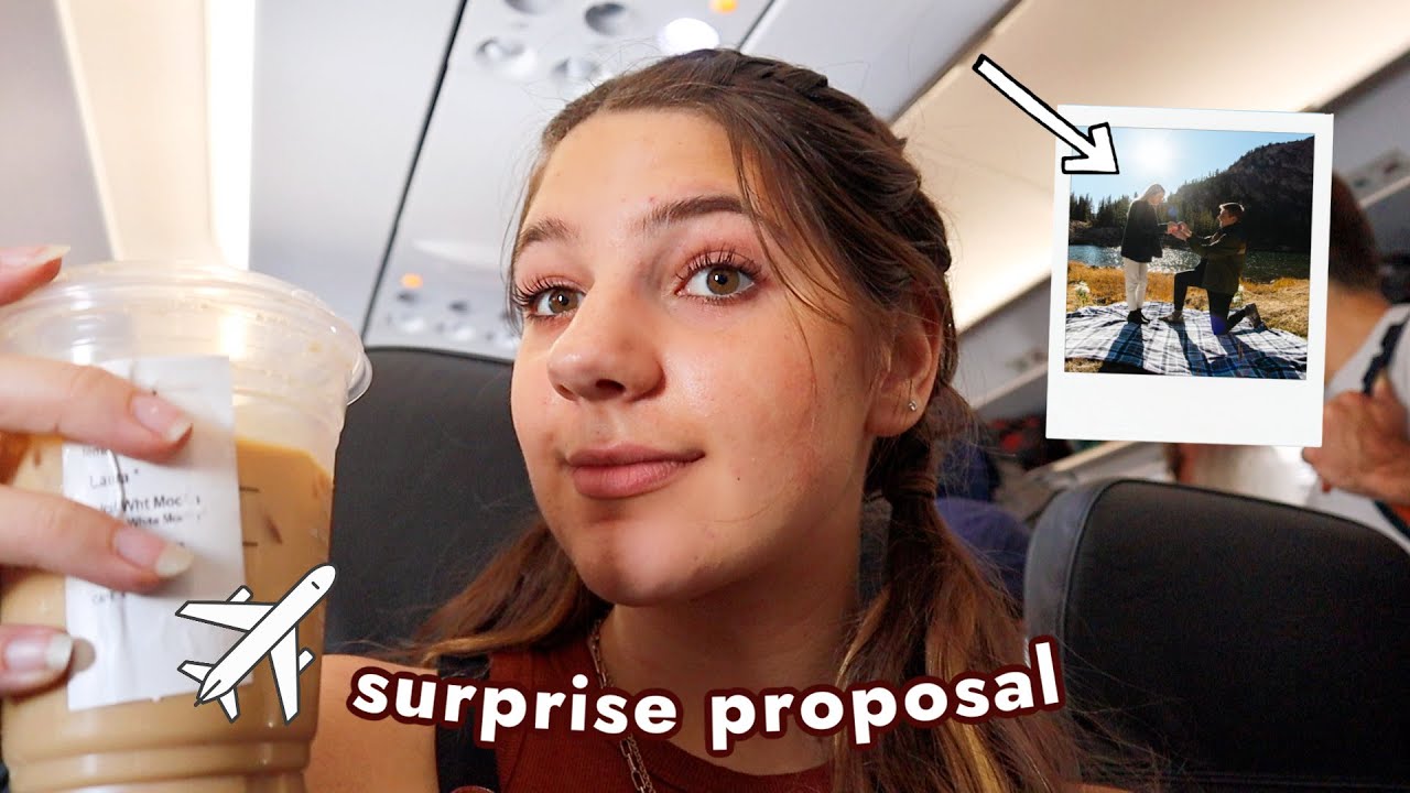 3 day surprise proposal TRAVEL VLOG