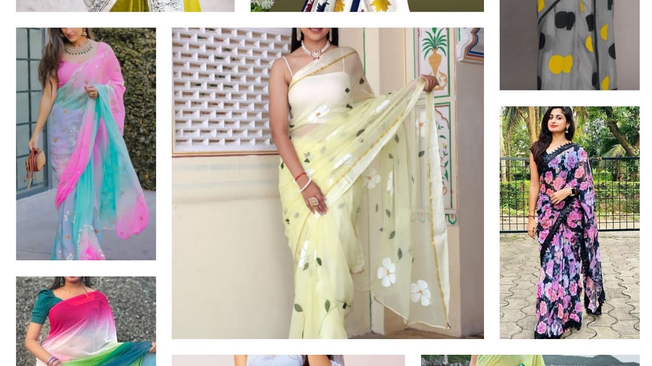 #saree #trendingsareedesigns #latestsarees #beautifullsaree #designersarees #summerfashion 