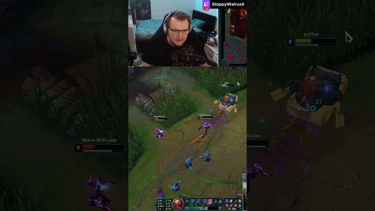 Shaco Mind Control Combo🧠💥