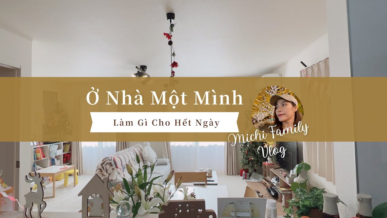[vlog#3] Ở nhà một mình, làm gì cho hết ngày? Một ngày của bà nội trợ ở Nhật.