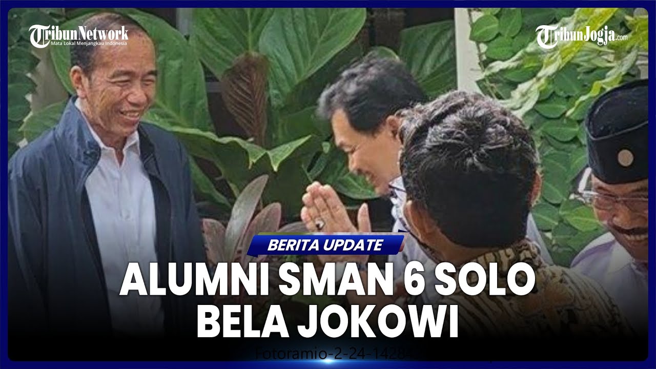 TEMAN JOKOWI DARI SMAN 6 SOLO AKAN LAYANGKAN GUGATAN INTERVENSI DI KASUS IJAZAH PALSU