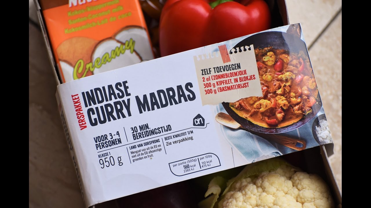 Indiase curry madras verspakket