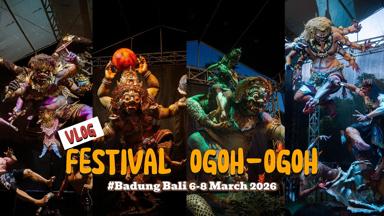 Ogoh-Ogoh Bali 2026 😱 Monster Raksasa Turun ke Jalan! Festival Budaya Badung yang Bikin Merinding...
