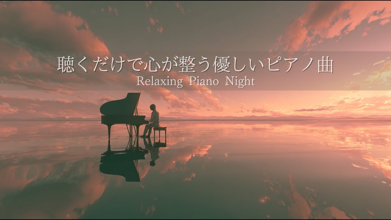 【静かなピアノ】一日の終わりに心を休めるBGM｜夜・リラックス用