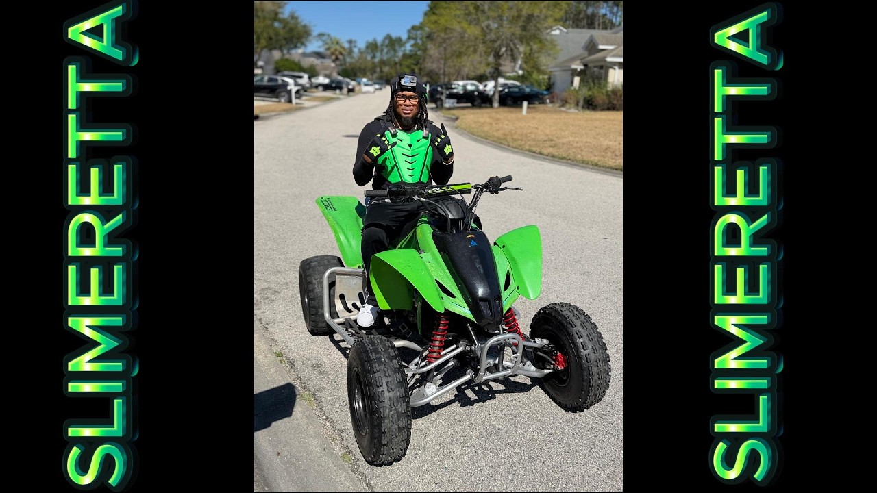 Bought me a KFX 400!!!