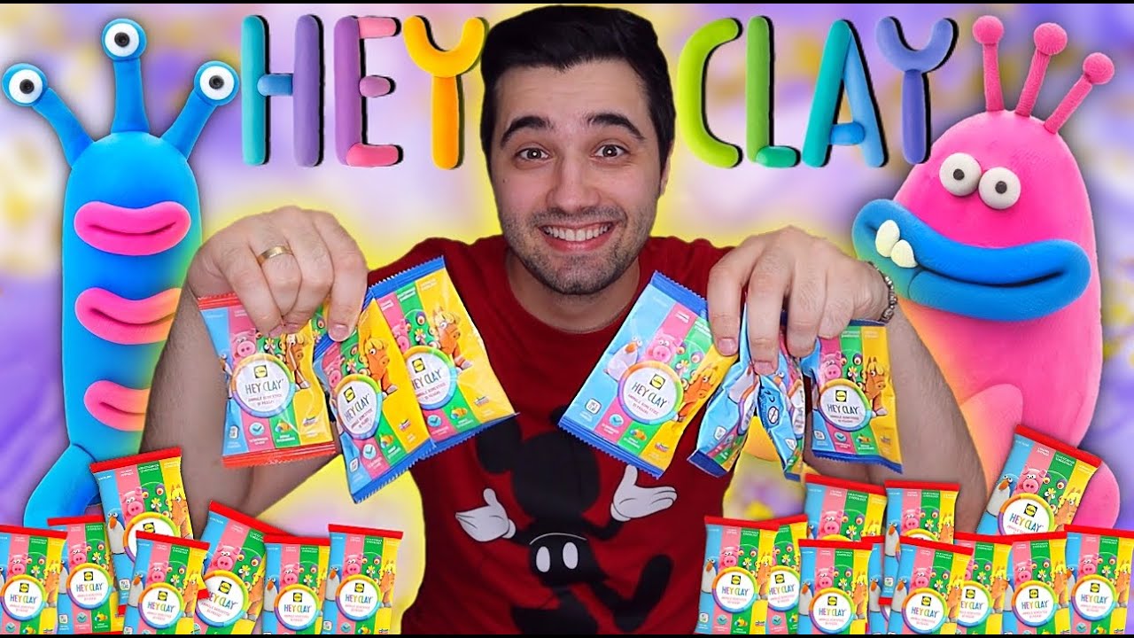 DESCHID COLECTIA de HEY CLAY de la LIDL! (MODELEZ ANIMALE..)